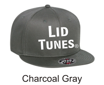 Lid Tunes Charcoal Gray Cap